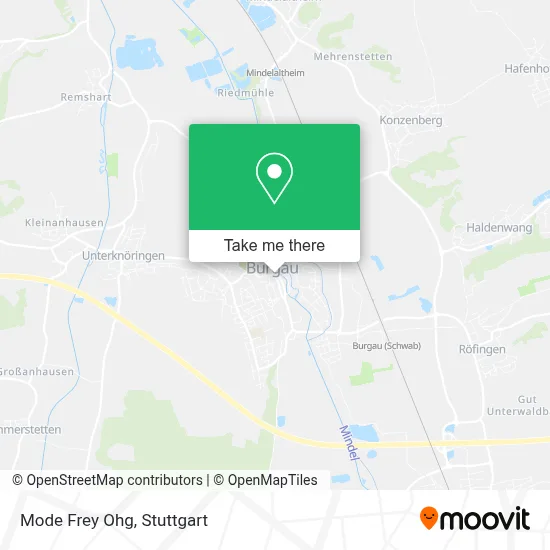 Mode Frey Ohg map