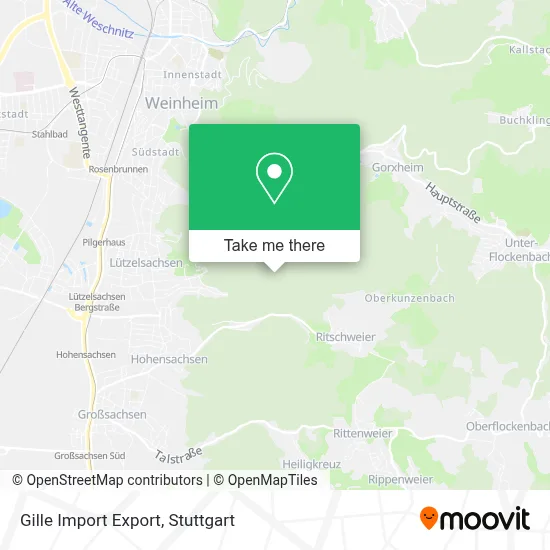 Gille Import Export map