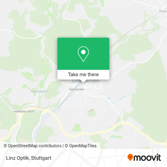 Linz Optik map