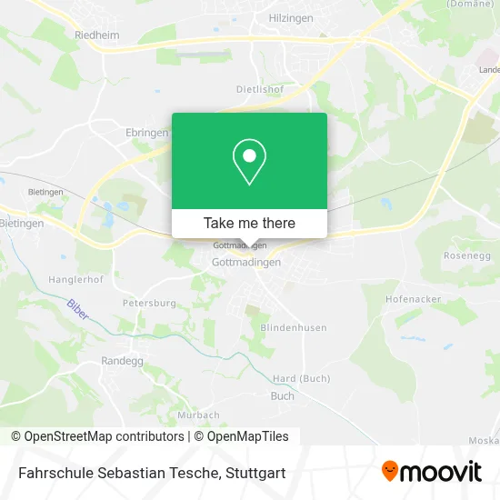Fahrschule Sebastian Tesche map