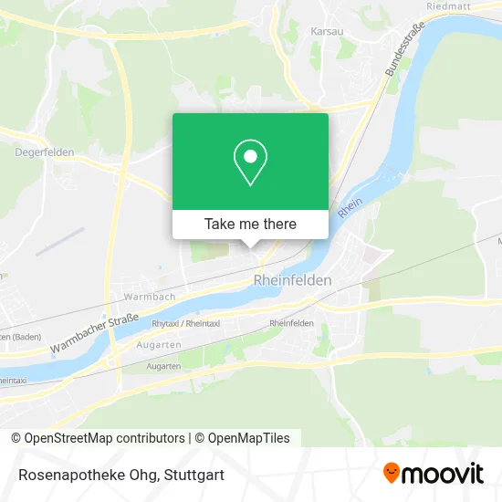 Rosenapotheke Ohg map