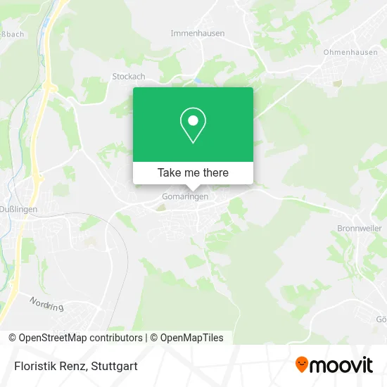 Floristik Renz map