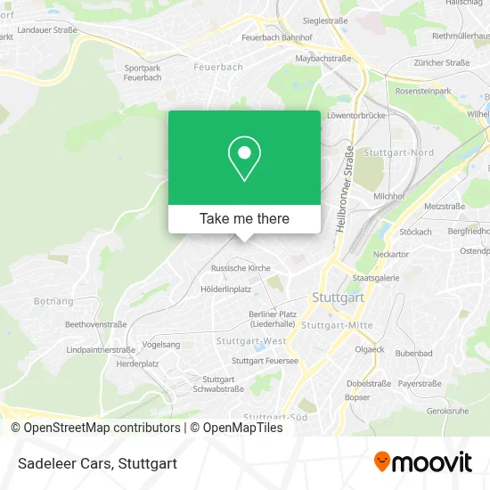 Sadeleer Cars map