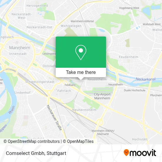 Comselect Gmbh map