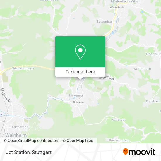 Jet Station map