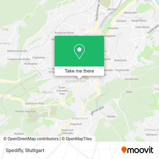 Spedifly map
