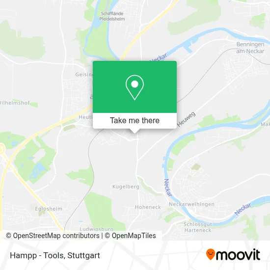 Hampp - Tools map