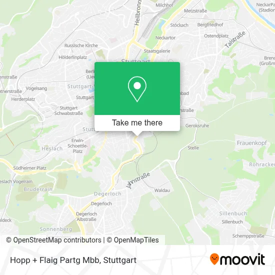 Hopp + Flaig Partg Mbb map