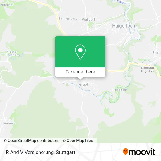 R And V Versicherung map