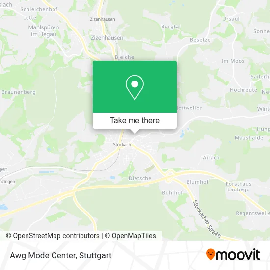 Awg Mode Center map