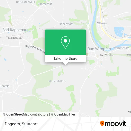 Dogcom map