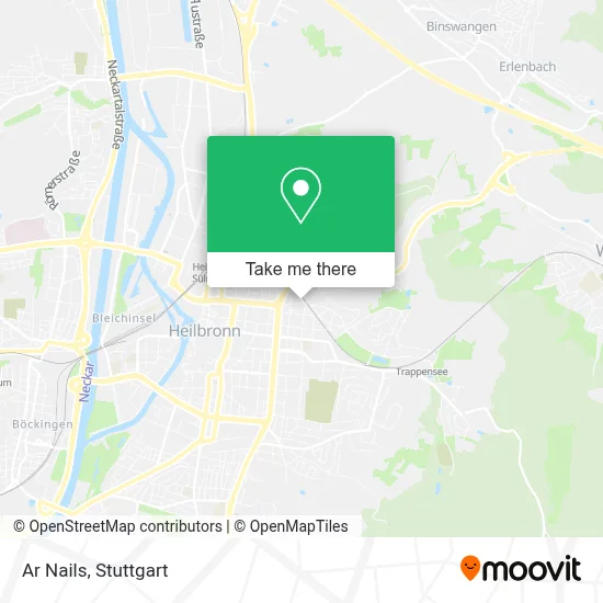 Ar Nails map