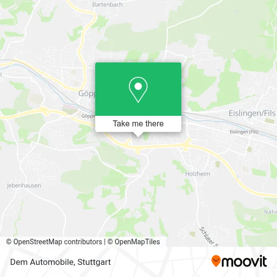 Dem Automobile map