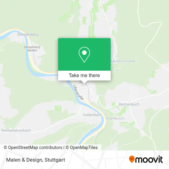 Malen & Design map
