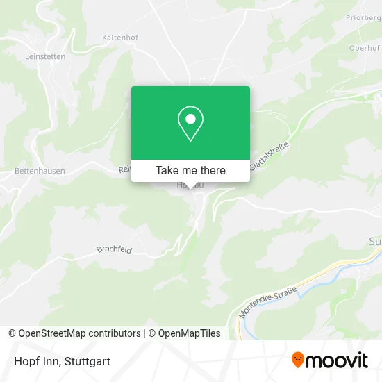 Hopf Inn map