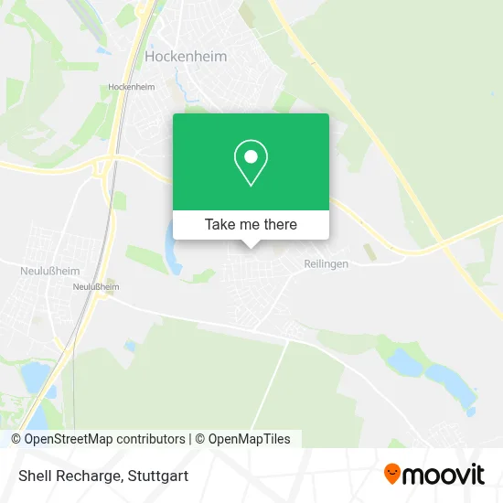 Shell Recharge map