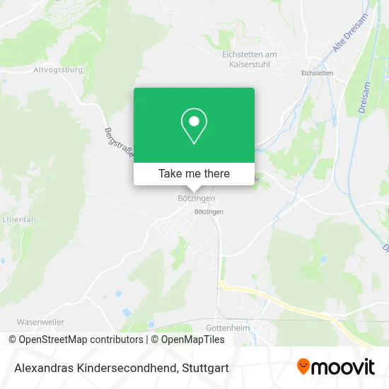 Alexandras Kindersecondhend map
