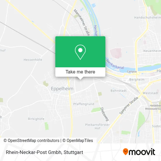 Rhein-Neckar-Post Gmbh map