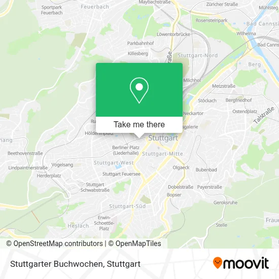 Stuttgarter Buchwochen map