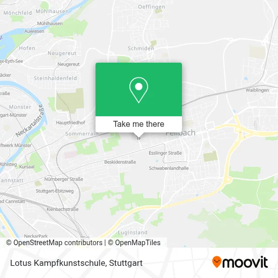 Lotus Kampfkunstschule map