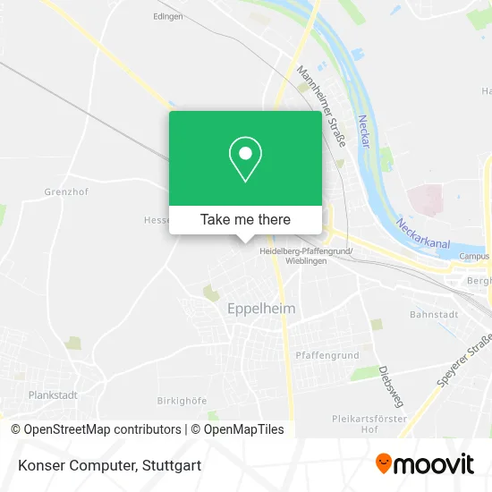 Konser Computer map