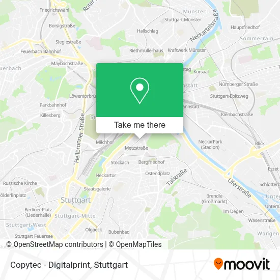 Copytec - Digitalprint map