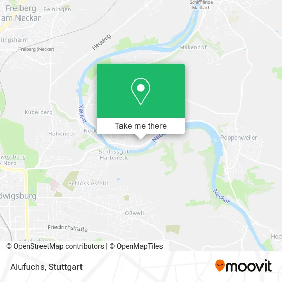 Alufuchs map