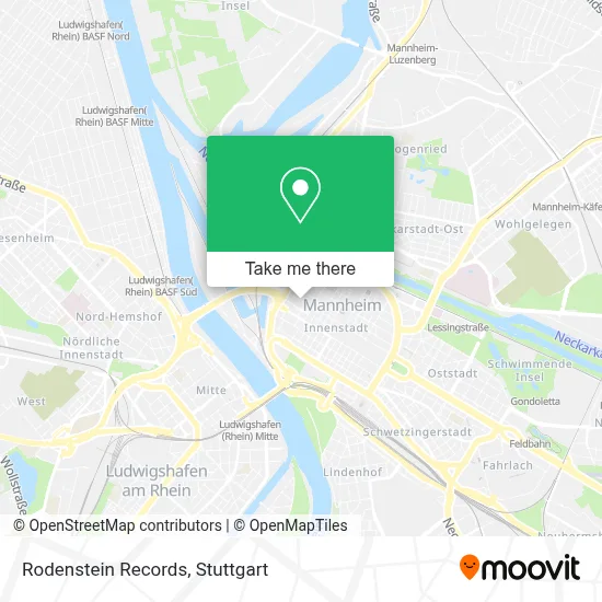 Rodenstein Records map