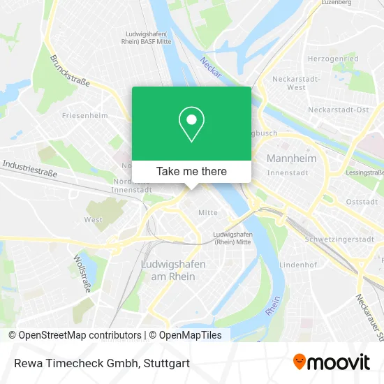 Rewa Timecheck Gmbh map