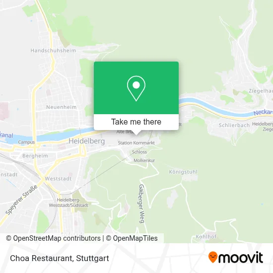 Choa Restaurant map