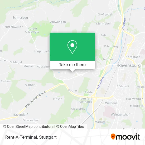 Rent-A-Terminal map