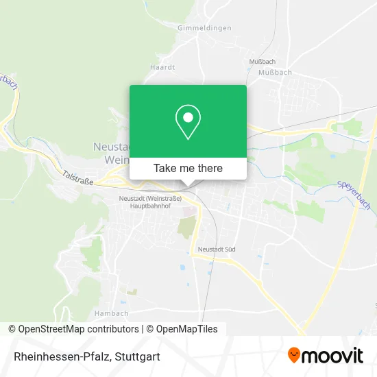 Rheinhessen-Pfalz map