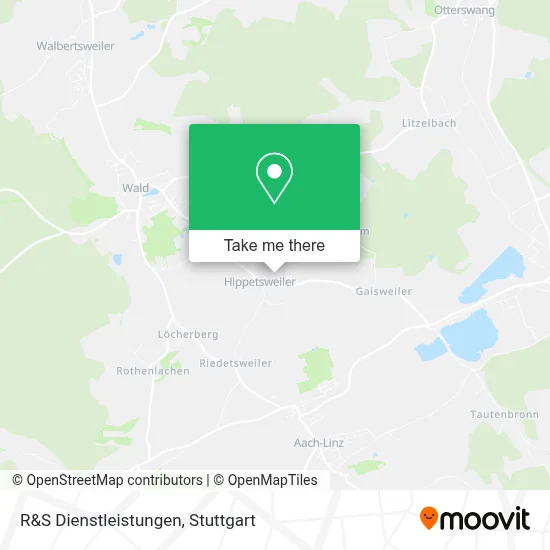 R&S Dienstleistungen map