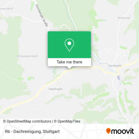 Rb - Dachreinigung map