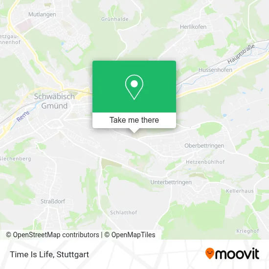 Time Is Life map