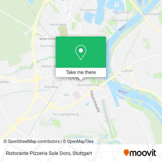 Ristorante Pizzeria Sole Doro map