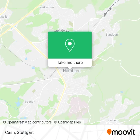 Cash map