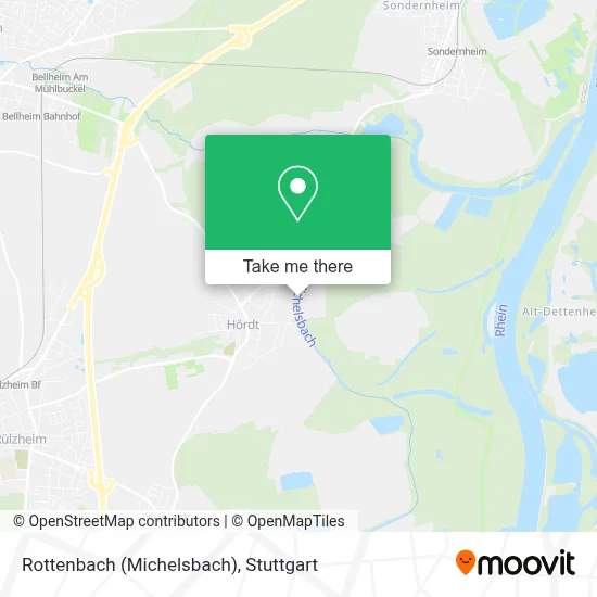 Rottenbach (Michelsbach) map