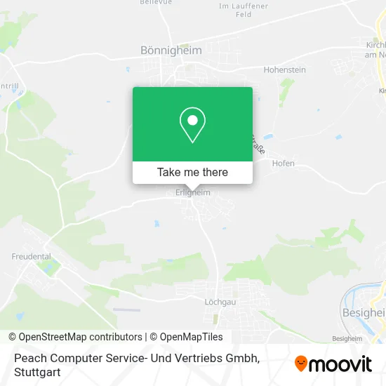 Peach Computer Service- Und Vertriebs Gmbh map