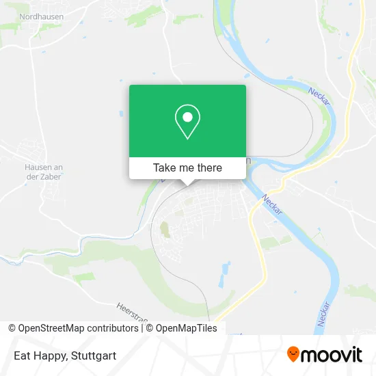 Eat Happy map