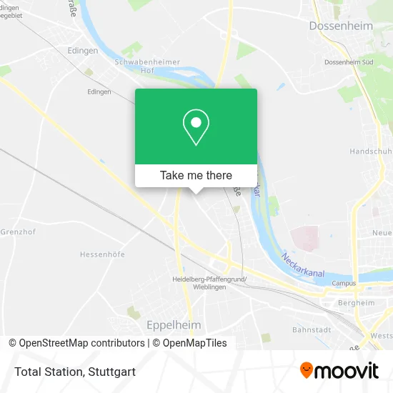 Total Station map
