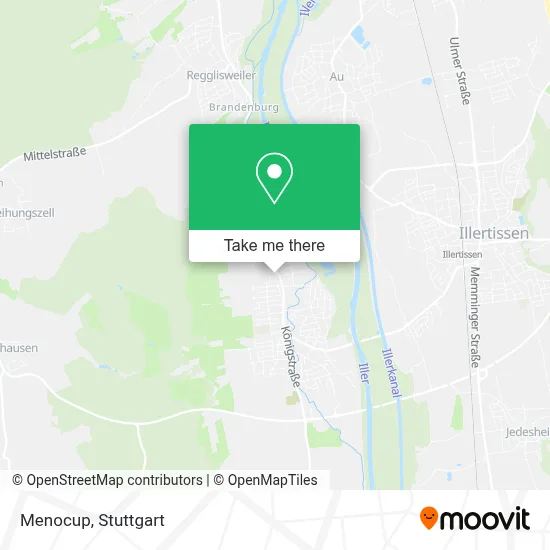 Menocup map