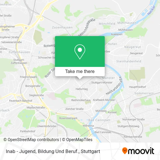 Inab - Jugend, Bildung Und Beruf. map