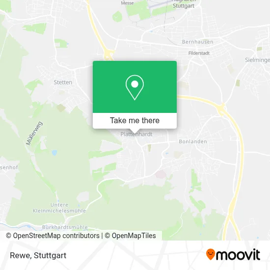 Rewe map