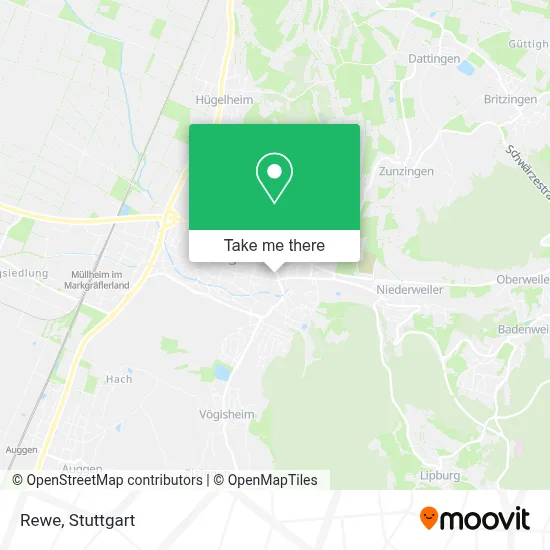 Rewe map