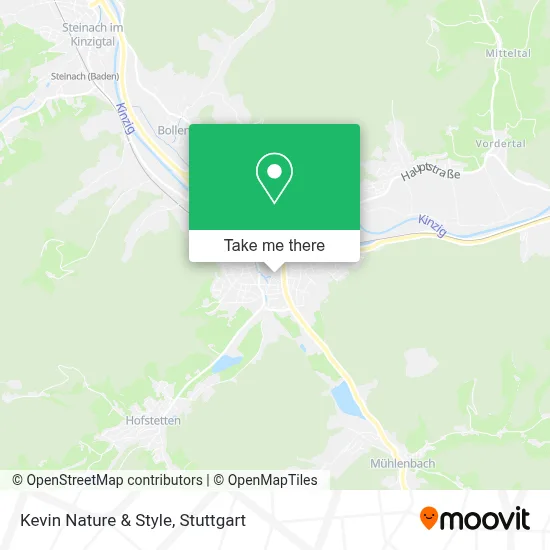 Kevin Nature & Style map