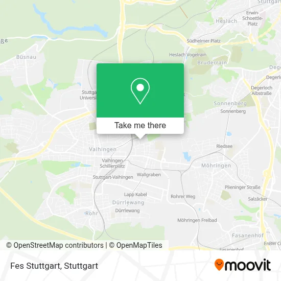 Fes Stuttgart map