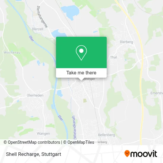 Shell Recharge map