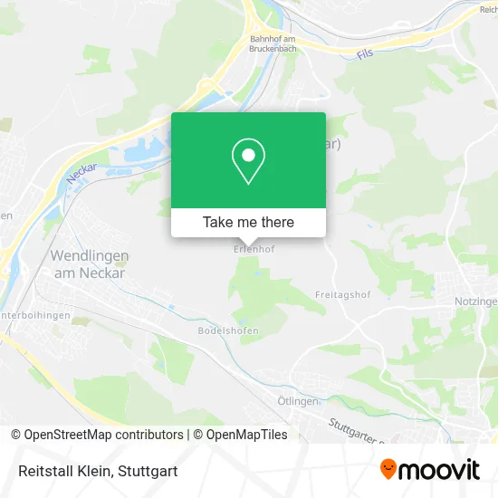 Reitstall Klein map