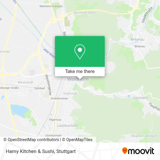 Hamy Kitchen & Sushi map
